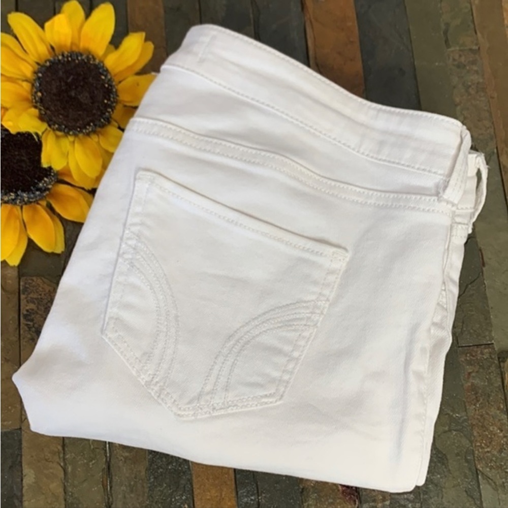 Hollister White Skinny Jeans